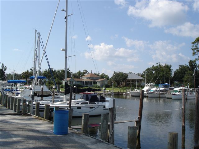 Ocean Springs waterfront